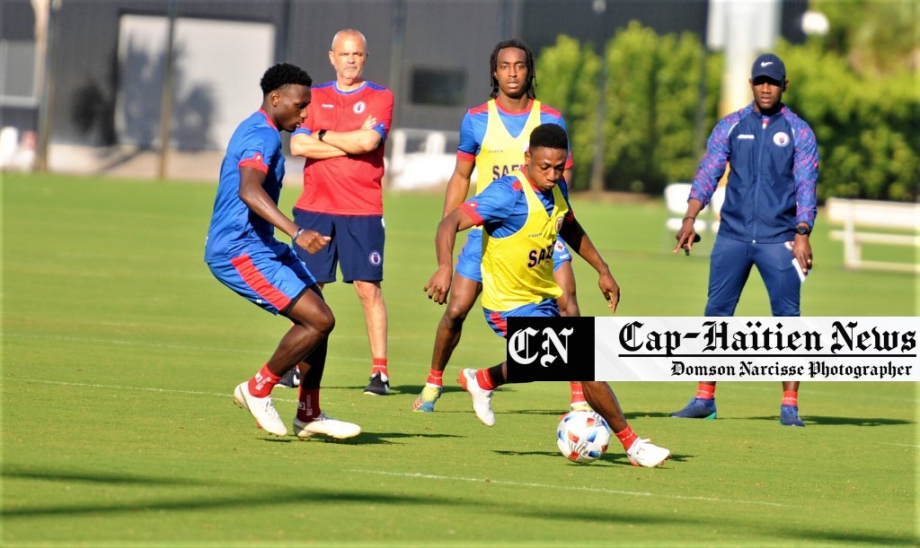 Foot-Sélection – La dernière séance des Grenadiers  avant Guatemala