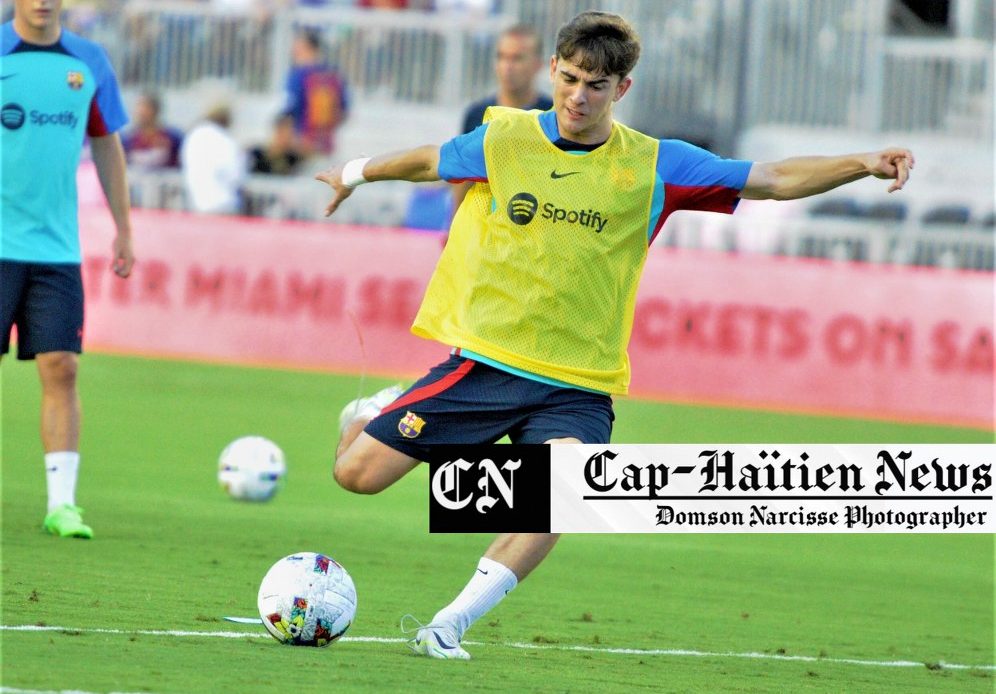 Revivez la dernière séance d’entraînement du FC Barcelone avant le match contre Miami Inter