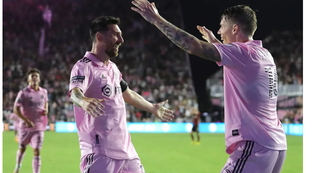 Lionel Messi inscrit un doublé lors de la victoire 4-0 de l’Inter Miami sur Atlanta United