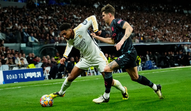 Foot-Ligue des champions: Le Real Madrid a été tenu en échec à domicile par Manchester City, 3-3