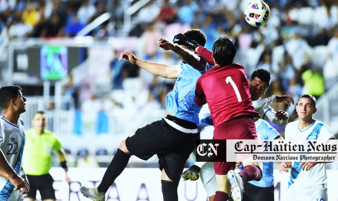 Foot-Amical:Le Guatemala tient l’Uruguay en échec lors d’un match amical