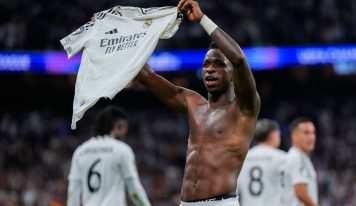 Foot-Ligue Des Champions UEFA: Vinicius Jr impérial au Bernabeu !!