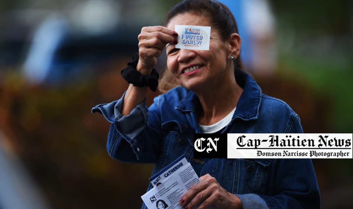 Etats-Unis:En images, à quatre jours de l’élection,Le vote anticipé pour l’élection de 2024 est en cours.