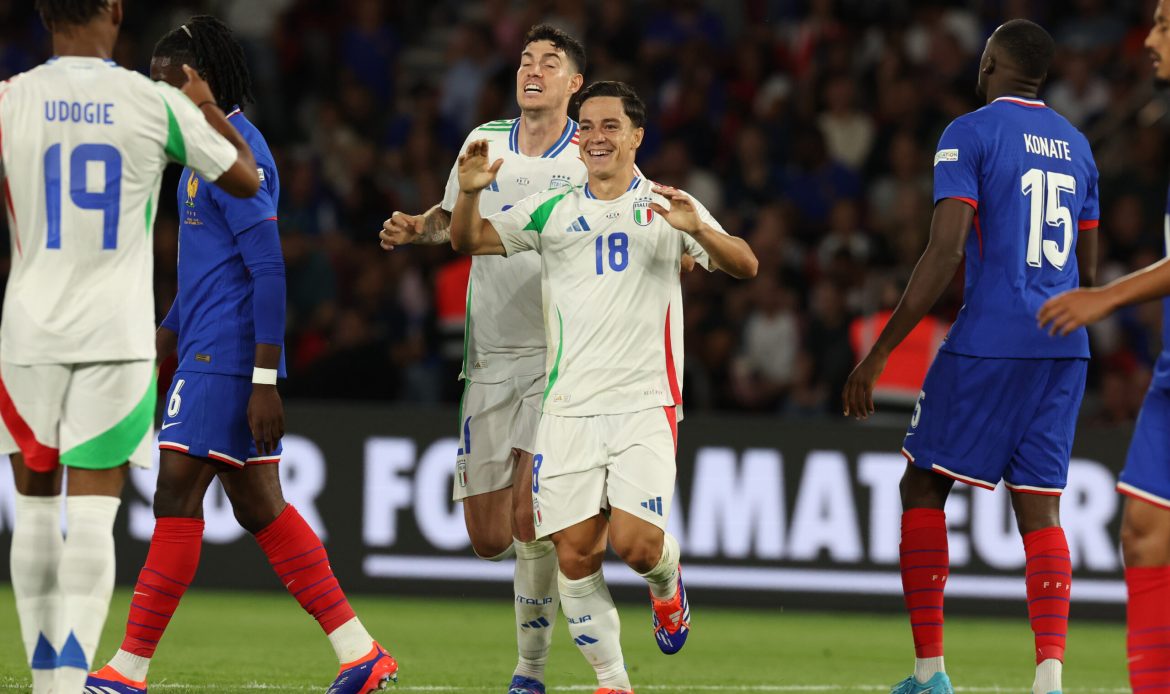 Football / Ligue des Nations A : Les Français battent les Italiens au Stade Giuseppe Meazza et terminent en tête du groupe 2