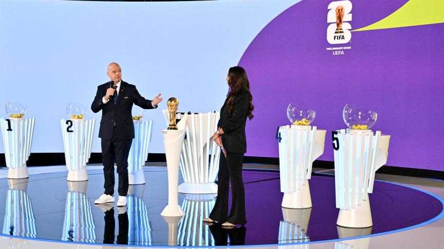 Qualifications Mondial 2026 : l’Ukraine demande des excuses de la FIFA pour la carte montrée lors du tirage au sort