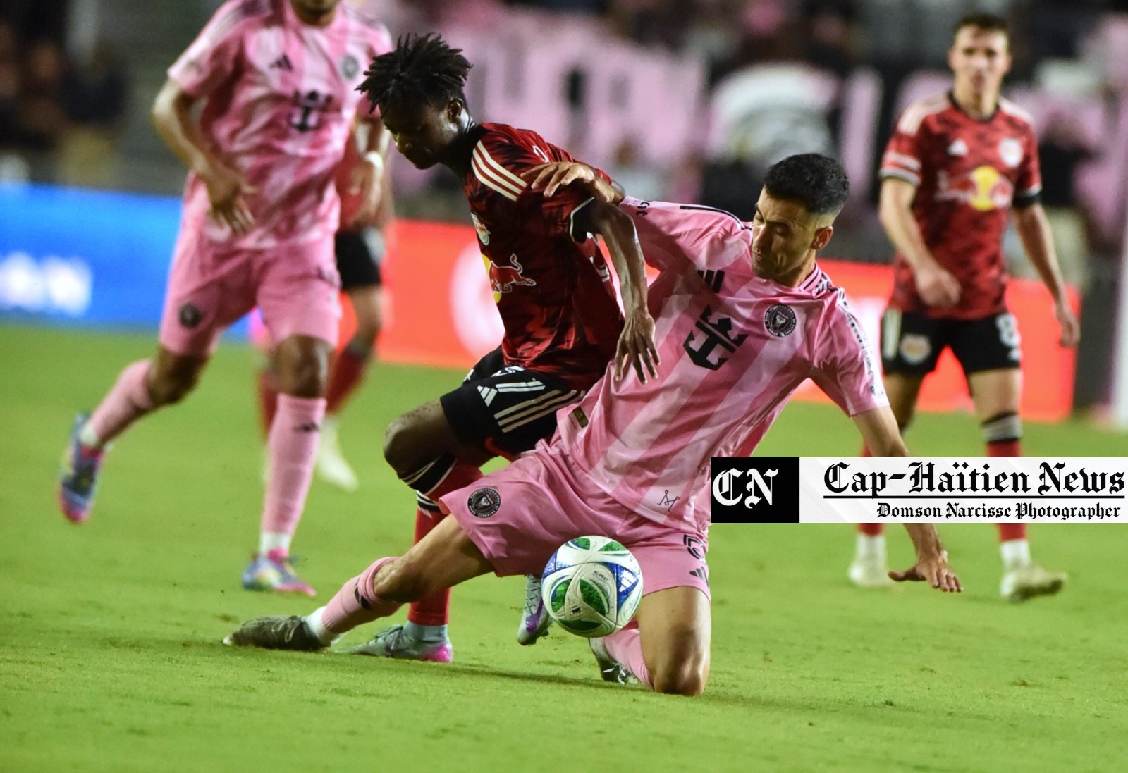 Sergio Busquets évolue avec l'Inter Miami. (Domson Narcisse/Caphaitiennews.com)