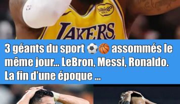 Trois géants du sport assommés le même jour… La fin d’une époque ?