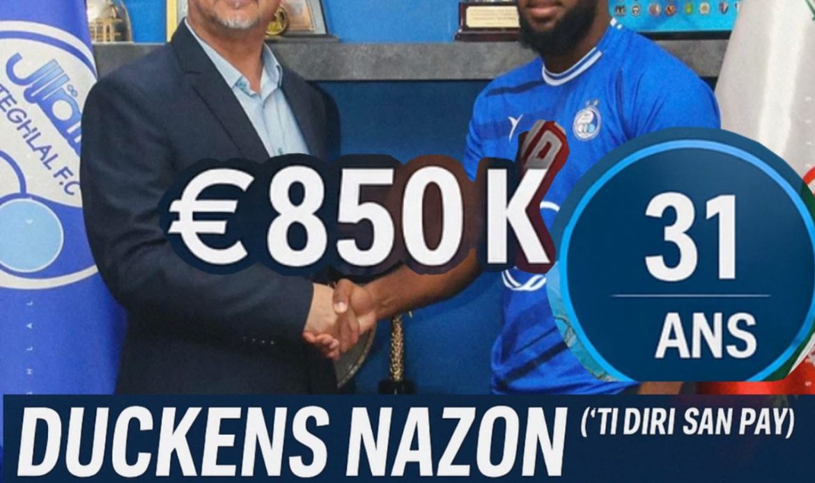 𝐃𝐔𝐂𝐊𝐄𝐍𝐒 𝐍𝐀𝐙𝐎𝐍 (𝐓𝐈 𝐃𝐈𝐑𝐈 𝐒𝐀𝐍 𝐏𝐀𝐘) 𝐒’𝐄𝐍𝐆𝐀𝐆𝐄 𝐄𝐍 𝐈𝐑𝐀𝐍 𝐀𝐕𝐄𝐂 𝐄𝐒𝐓𝐄𝐆𝐇𝐋𝐀𝐋 𝐏𝐎𝐔𝐑 𝟑 𝐀𝐍𝐒