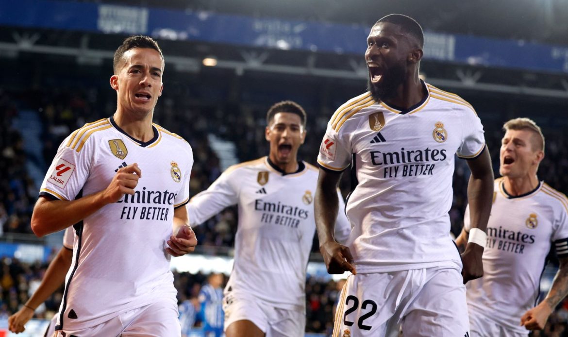 𝗟𝗲 𝗥𝗲𝗮𝗹 𝗠𝗮𝗱𝗿𝗶𝗱 𝗹’𝗮 𝗲𝗺𝗽𝗼𝗿𝘁𝗲́ 𝗮𝘂 𝗳𝗼𝗿𝗰𝗲𝗽𝘀 𝗳𝗮𝗰𝗲 𝗮̀ 𝗗𝗲𝗽𝗼𝗿𝘁𝗶𝘃𝗼 𝗔𝗹𝗮𝘃𝗲́𝘀 𝗲𝗻 𝗽𝗮𝘆𝘀 𝗯𝗮𝘀𝗾𝘂𝗲 (𝟮-𝟭)