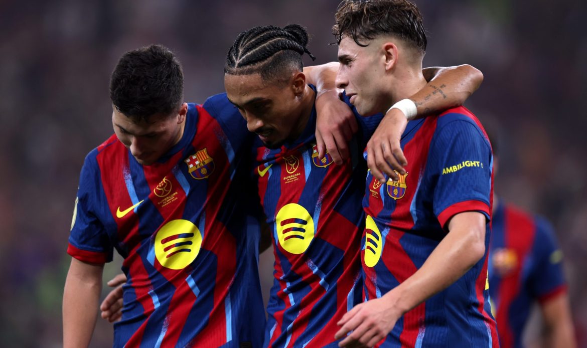 𝐋𝐞 𝐅𝐂 𝐁𝐚𝐫𝐜𝐞𝐥𝐨𝐧𝐞 𝐚 𝐞́𝐜𝐫𝐚𝐬𝐞́ 𝐥’𝐀𝐭𝐡𝐥𝐞𝐭𝐢𝐜 5-0 𝐞𝐭 𝐟𝐢𝐥𝐞 𝐞𝐧 𝐟𝐢𝐧𝐚𝐥𝐞 𝐝𝐞 𝐥𝐚 𝐒𝐮𝐩𝐞𝐫𝐜𝐨𝐮𝐩𝐞 𝐝’𝐄𝐬𝐩𝐚𝐠𝐧𝐞 𝐞𝐧 𝐀𝐫𝐚𝐛𝐢𝐞 𝐬𝐚𝐨𝐮𝐝𝐢𝐭𝐞