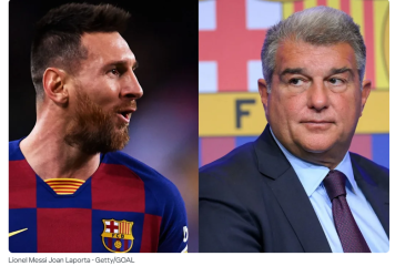 « La relation est abîmée », quand Messi refusait de serrer la main à Laporta lors de la remise du Ballon d&rsquo;Or 2023
