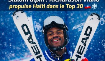 𝗝𝗲𝘂𝘅 𝗼𝗹𝘆𝗺𝗽𝗶𝗾𝘂𝗲𝘀 𝗱’𝗵𝗶𝘃𝗲𝗿 𝟮𝟬𝟮𝟲 :Slalom Alpin:Richardson Viano propulse Haiti dans le top 30