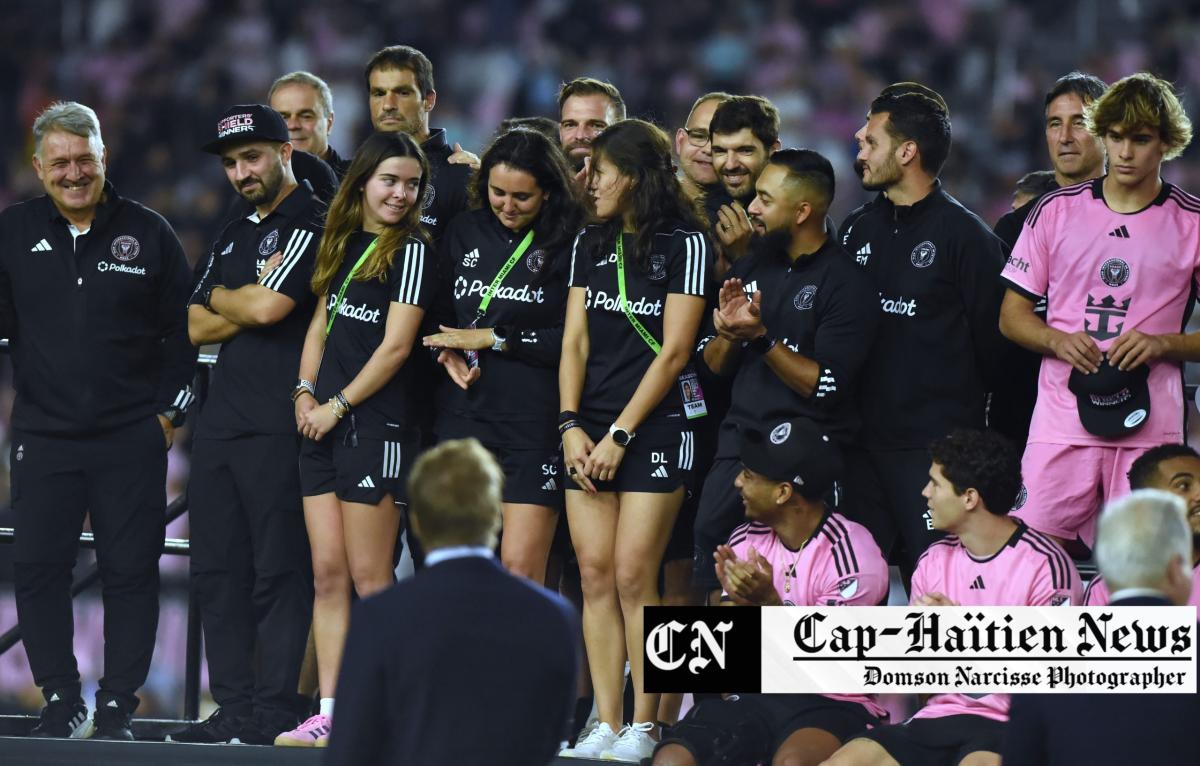 Messi et l'Inter Miami célèbrent le MLS Supporters' Shield