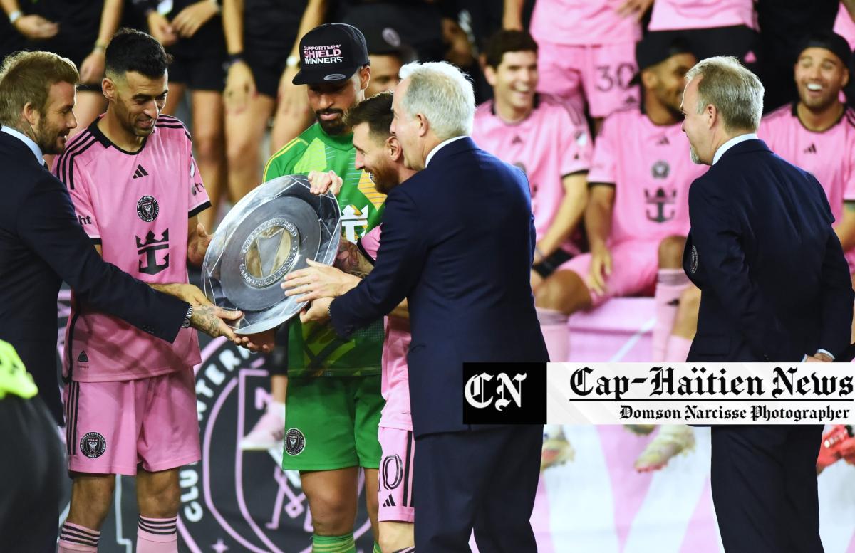 Messi et l'Inter Miami célèbrent le MLS Supporters' Shield