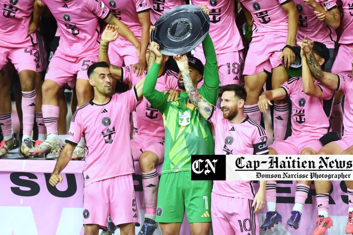 Messi et l'Inter Miami célèbrent le MLS Supporters' Shield