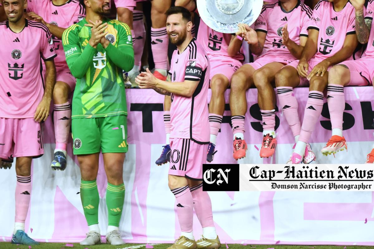 Messi et l'Inter Miami célèbrent le MLS Supporters' Shield